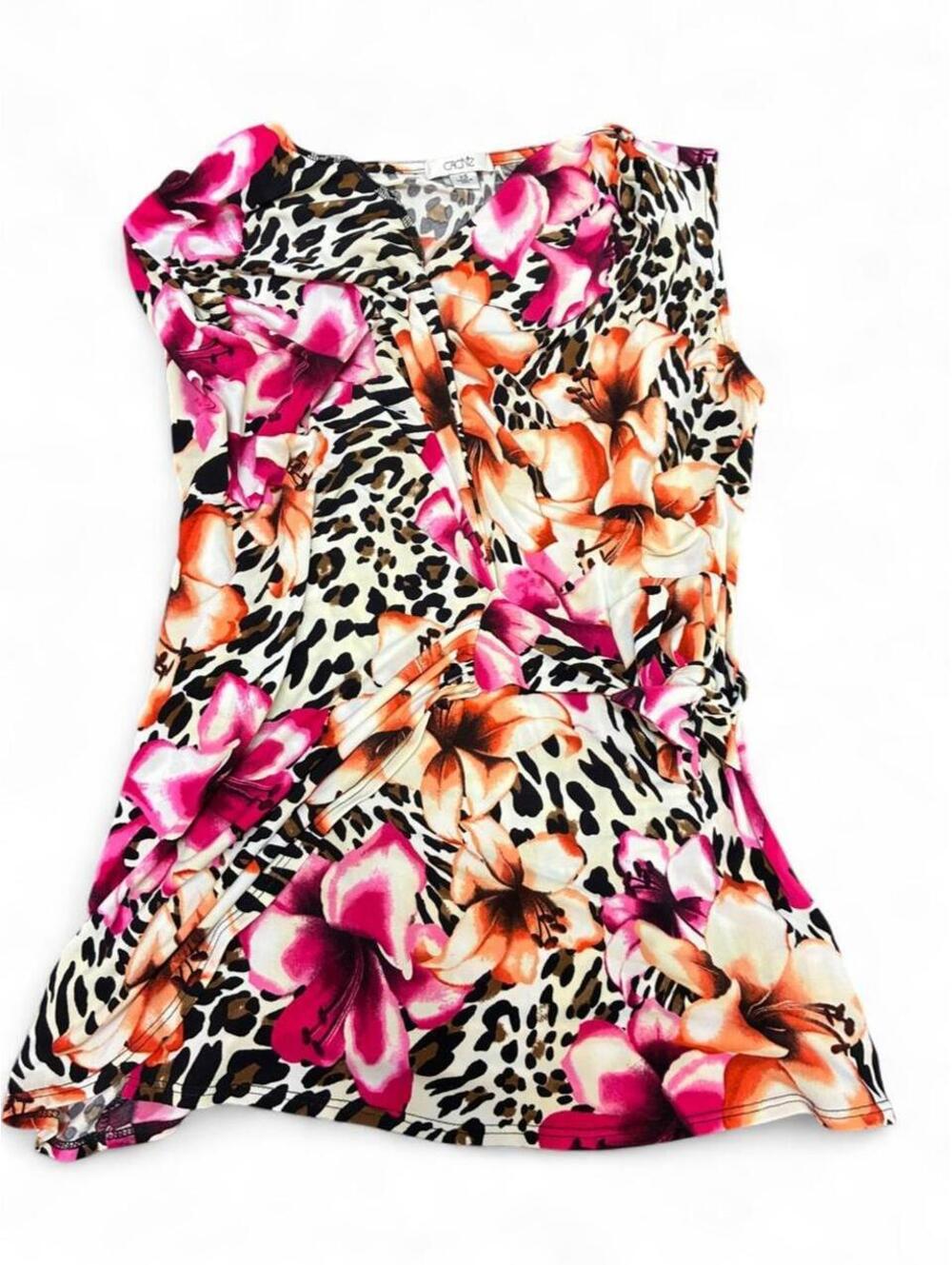 Cache Women's Multi and Pink Blous